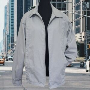 Vtg. London Fog Light Grey Spring Jacket
